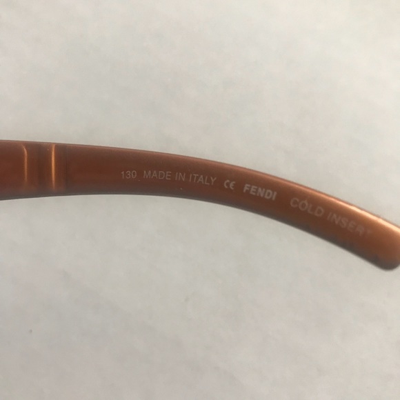 Fendi Sunglasses ๐ถ Zucca Crystal Accents - Picture 5 of 14